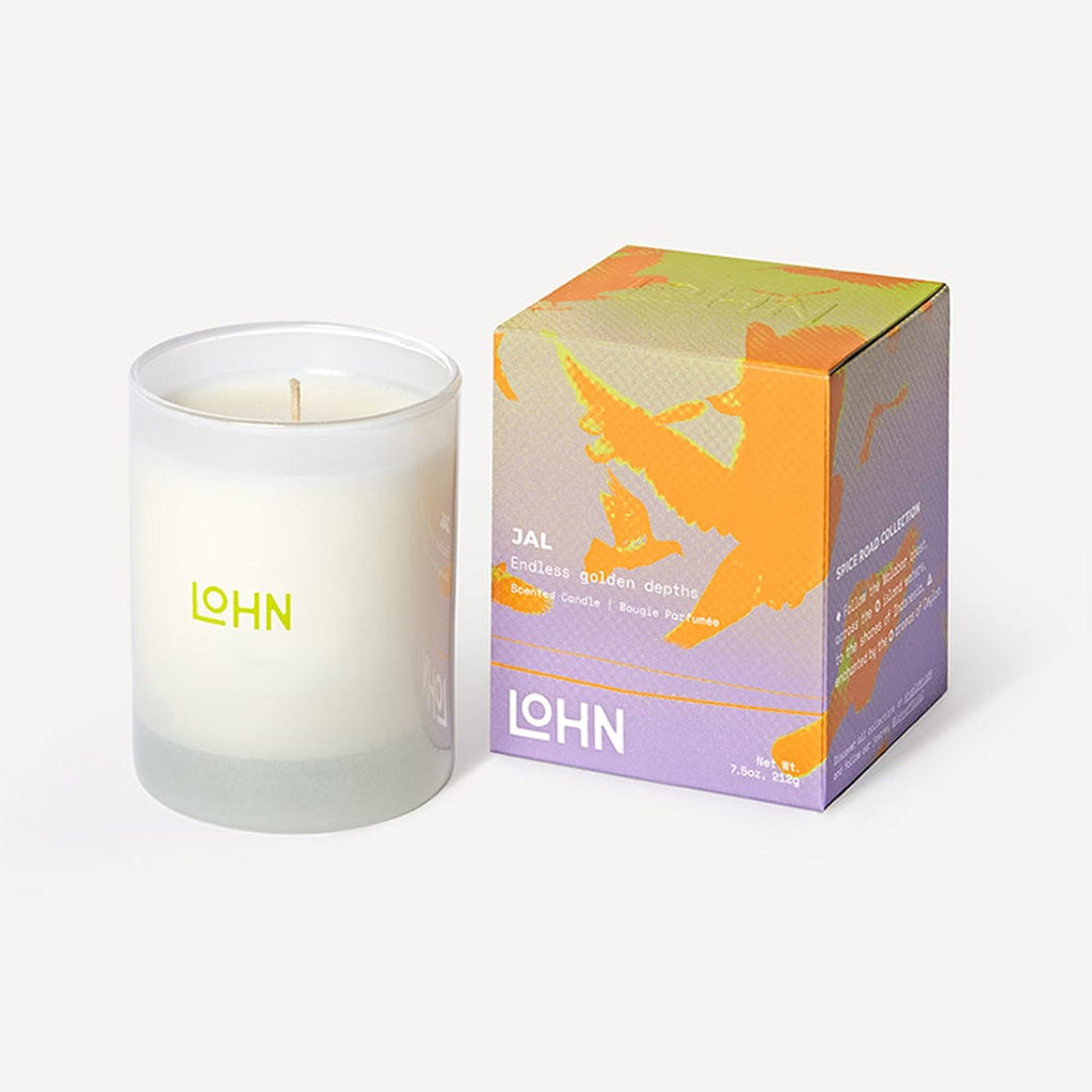 LOHN-Coconut & Soy Wax Scented Candle-Candles & Home Fragrance-Jal-7.5oz-Much and Little Boutique-Vancouver-Canada