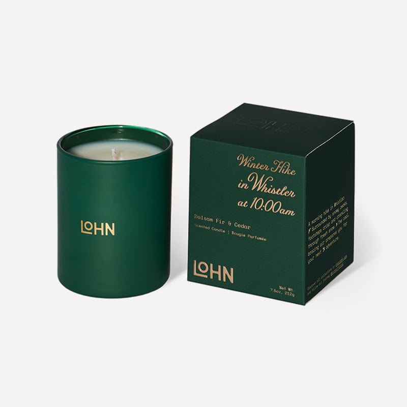 LOHN-Winter Collection Scented Candles-Candles & Home Fragrance-Winter Hike-Much and Little Boutique-Vancouver-Canada