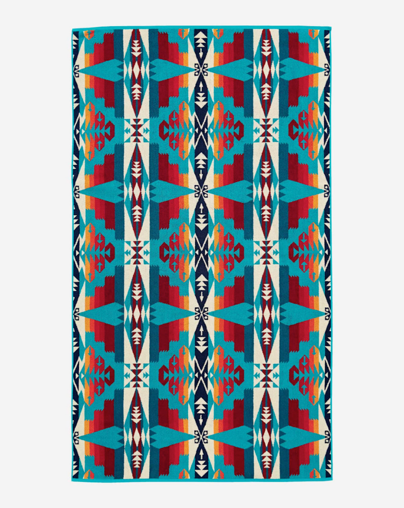 Pendleton-Spa & Beach Towel-Bath-Tucson Turq-40"x70"-Much and Little Boutique-Vancouver-Canada