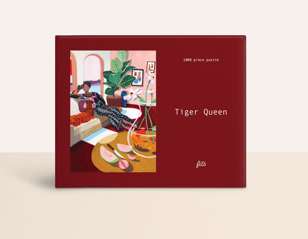 Fits Puzzles-1000 Piece Puzzle-Card Games & Puzzles-Tiger Queen-Much and Little Boutique-Vancouver-Canada