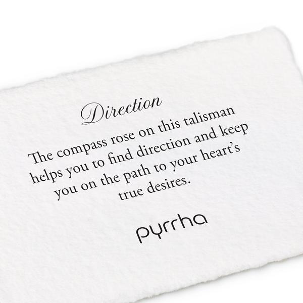 Pyrrha Design Inc.-Direction Talisman on 20" Chain-Jewelry-Much and Little Boutique-Vancouver-Canada