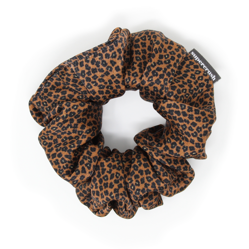 Supercrush-Regular Scrunchie-Hair Accessories-Safari Satin-O/S-Much and Little Boutique-Vancouver-Canada