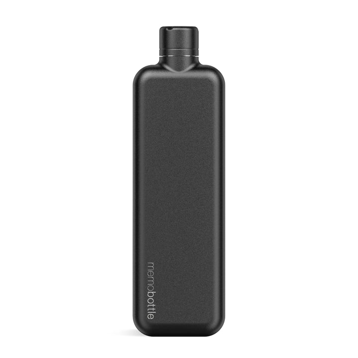 memobottle-Slim Stainless Steel memobottle-Kitchenware-Black-Much and Little Boutique-Vancouver-Canada
