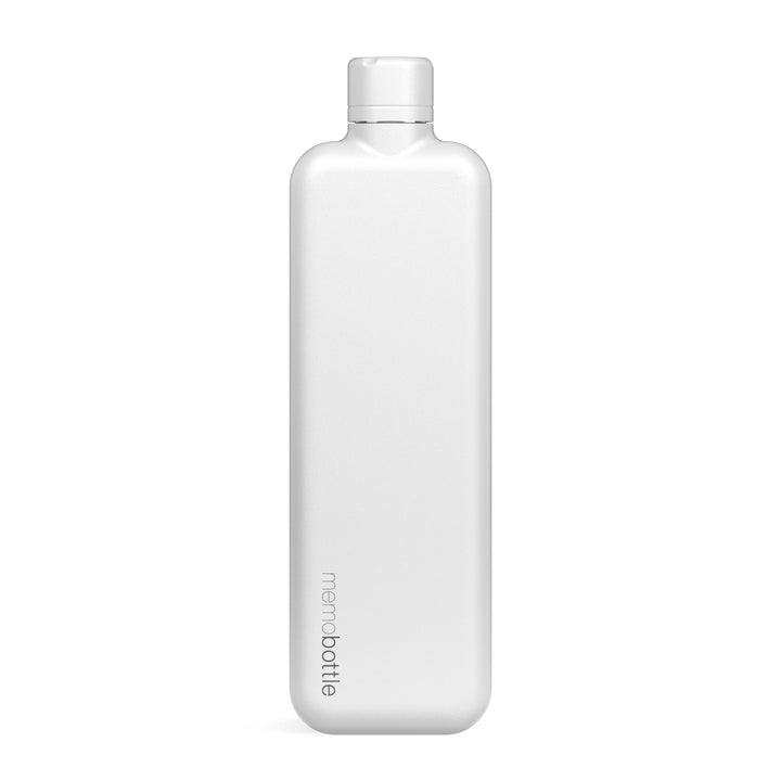 memobottle-Slim Stainless Steel memobottle-Kitchenware-White-Much and Little Boutique-Vancouver-Canada