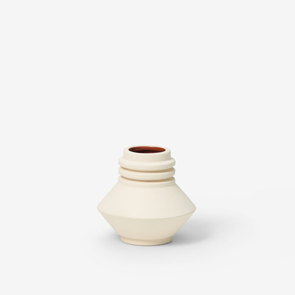 Areaware-Mini Strata Vase - Cream-Art & Decor-Much and Little Boutique-Vancouver-Canada