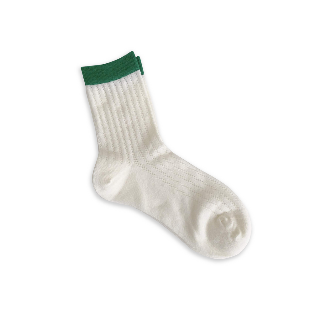 XS Unified-Summer Socks-Socks-Evergreen Stipe-Much and Little Boutique-Vancouver-Canada