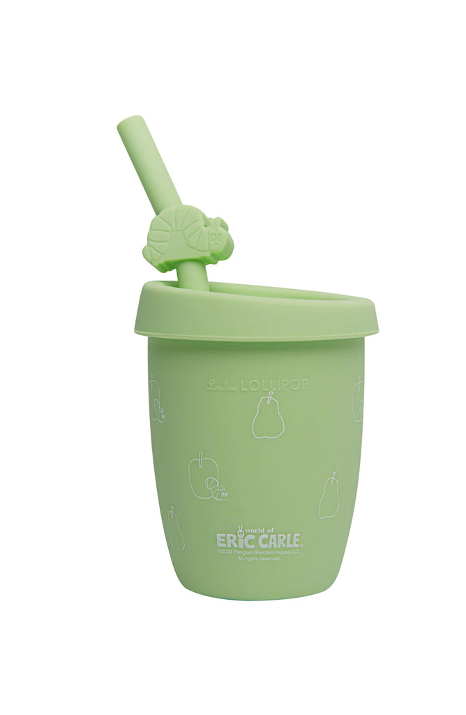Loulou Lollipop-Eric Carle - Kids Silicone Cup with Straw-Mealtime-Much and Little Boutique-Vancouver-Canada