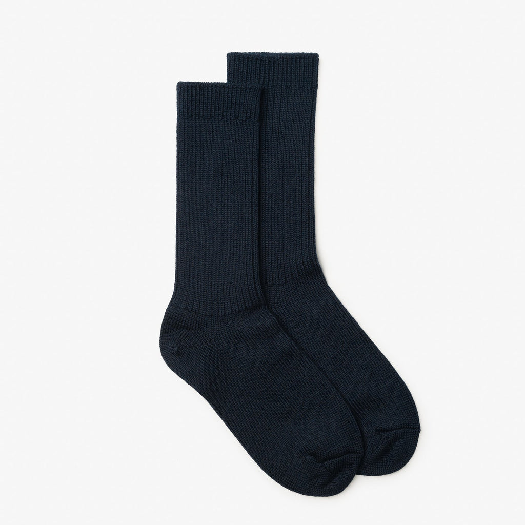 Milo & Dexter-Merino Socks-Socks-Navy-Much and Little Boutique-Vancouver-Canada