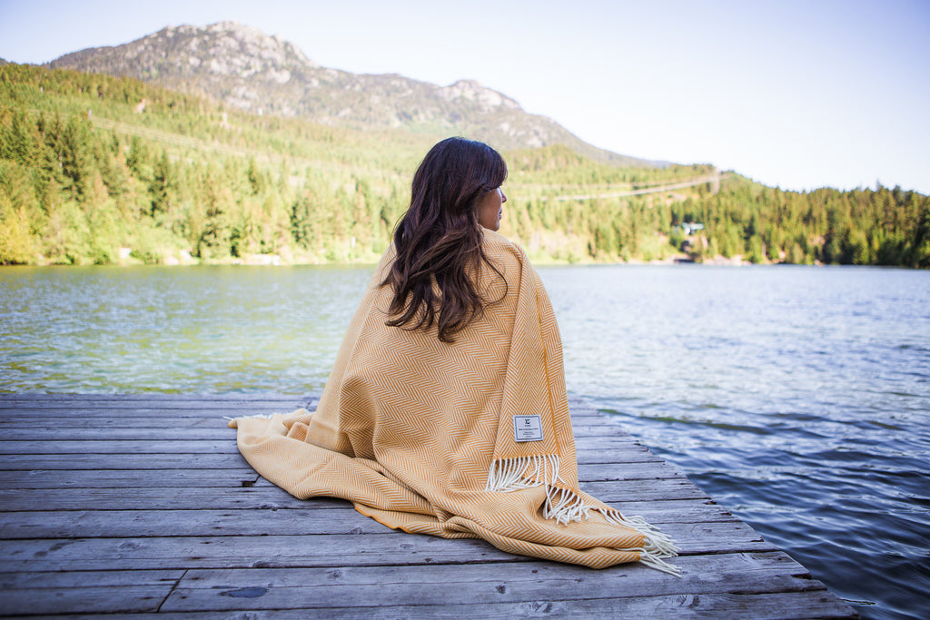 XS Unified-Lambswool Cashmere Blend Throw-Throws & Blankets-Much and Little Boutique-Vancouver-Canada