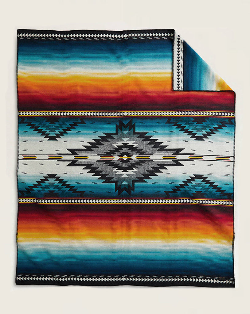 Pendleton-Saltillo Sunset Twin Wool Blanket-Throws & Blankets-Much and Little Boutique-Vancouver-Canada