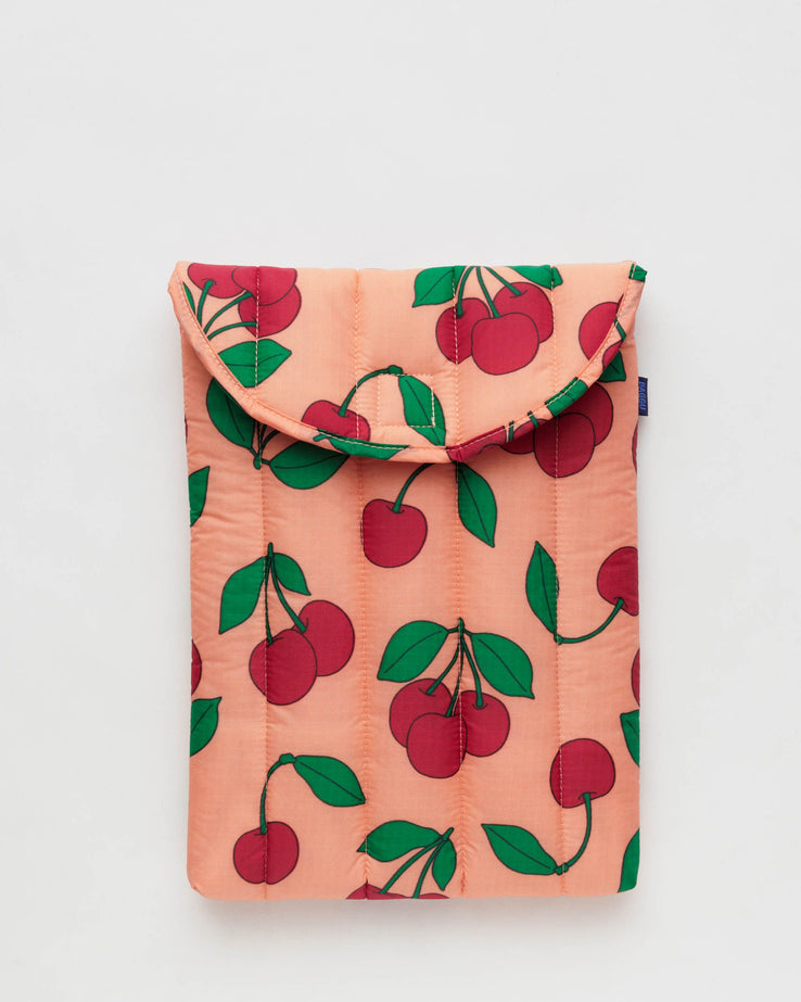 Baggu-Puffy Laptop Sleeve - 13"/14"-Bags & Wallets-Sherbert Cherry-Much and Little Boutique-Vancouver-Canada