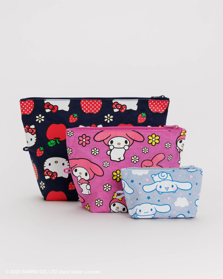 Baggu-Go Pouch Set-Bags & Wallets-Hello Kitty & Friends-Much and Little Boutique-Vancouver-Canada