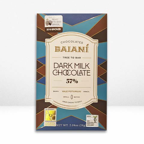 Baiani-Craft Chocolate-Pantry-Dark Milk 57%-Much and Little Boutique-Vancouver-Canada