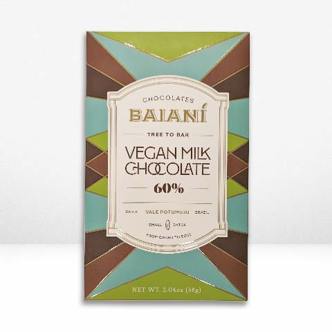Baiani-Craft Chocolate-Pantry-Vegan Milk 60%-Much and Little Boutique-Vancouver-Canada