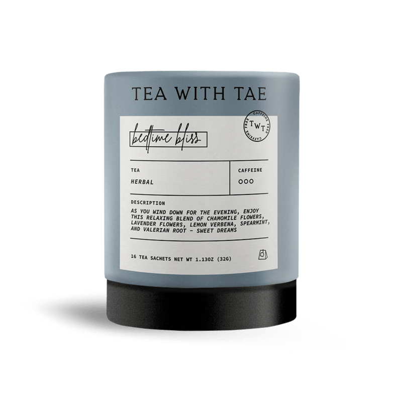 Tea With Tae-Tea Tube (Large)-Pantry-Bedtime Bliss Herbal-16 sachets-Much and Little Boutique-Vancouver-Canada