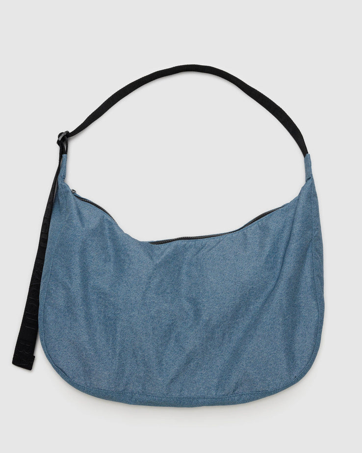 Baggu-Large Nylon Crescent Bag-Bags & Wallets-Digital Denim-Much and Little Boutique-Vancouver-Canada