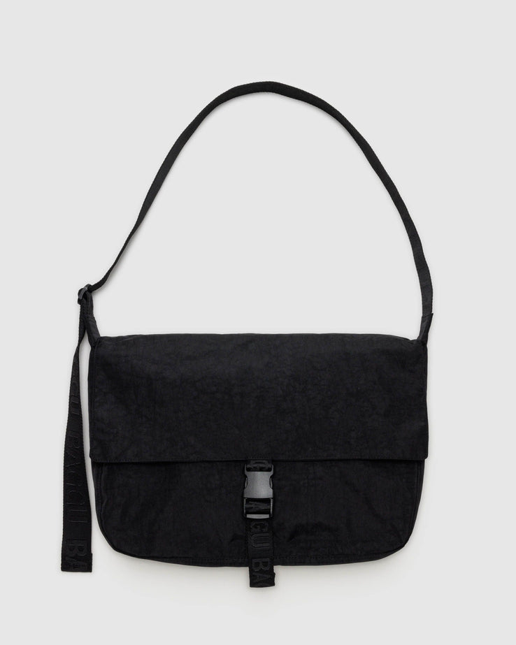 Baggu-Nylon Messenger Bag-Bags & Wallets-Black-Much and Little Boutique-Vancouver-Canada