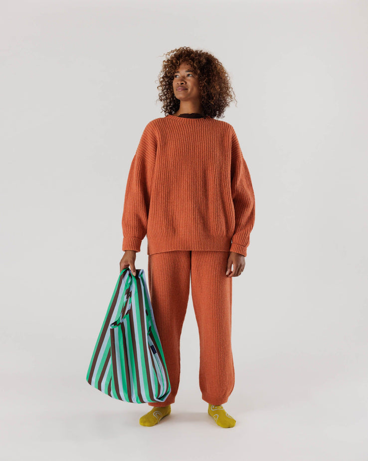 Baggu-Standard Baggu - Mint 90s Stripe-Bags & Wallets-Much and Little Boutique-Vancouver-Canada