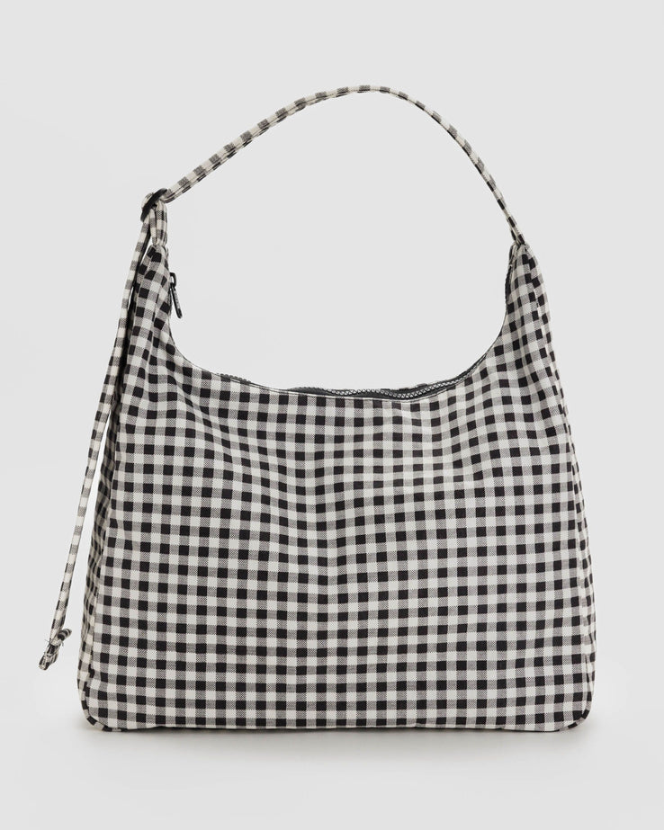 Baggu-Nylon Shoulder Bag-Bags & Wallets-BW Gingham-Much and Little Boutique-Vancouver-Canada