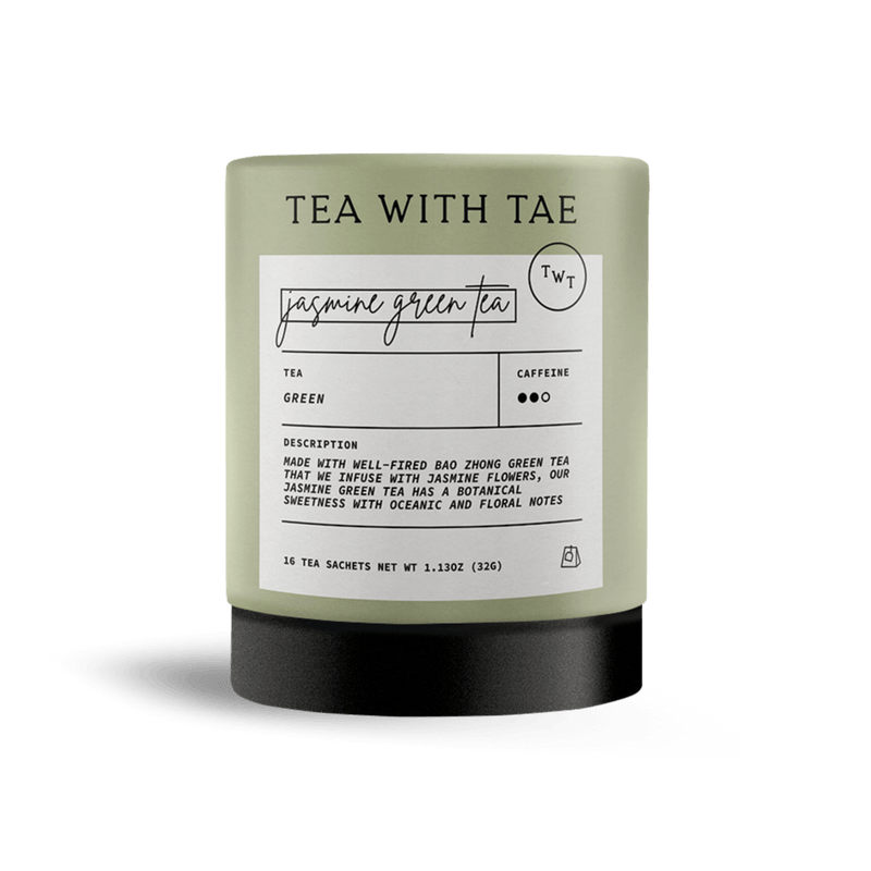 Tea With Tae-Tea Tube (Large)-Pantry-Jasmine Green-16 sachets-Much and Little Boutique-Vancouver-Canada