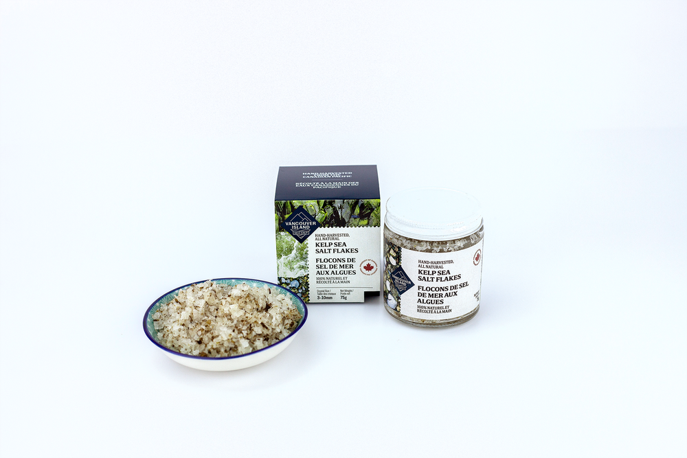 Vancouver Island Salt Co-Kelp Sea Salt Flakes-Pantry-Much and Little Boutique-Vancouver-Canada