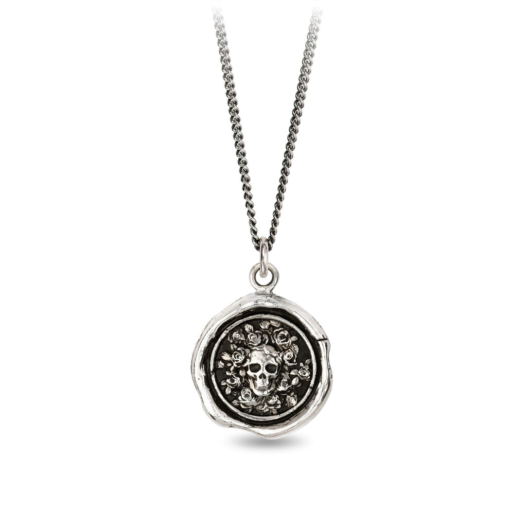 Pyrrha Design Inc.-Live Every Moment Talisman on 20" Chain-Jewelry-Much and Little Boutique-Vancouver-Canada