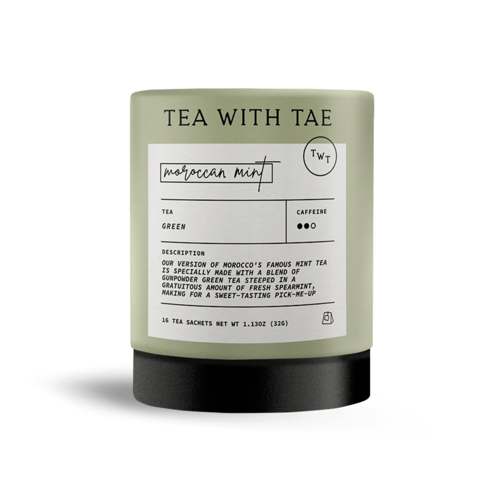 Tea With Tae-Tea Tube (Large)-Pantry-Moroccan Mint-16 sachets-Much and Little Boutique-Vancouver-Canada