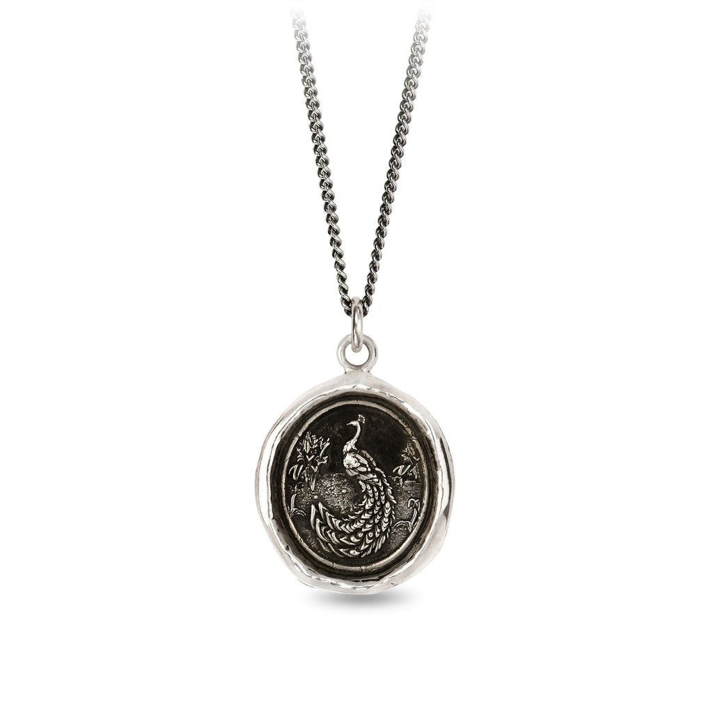 Pyrrha Design Inc.-Peacock Talisman-Jewelry-Much and Little Boutique-Vancouver-Canada