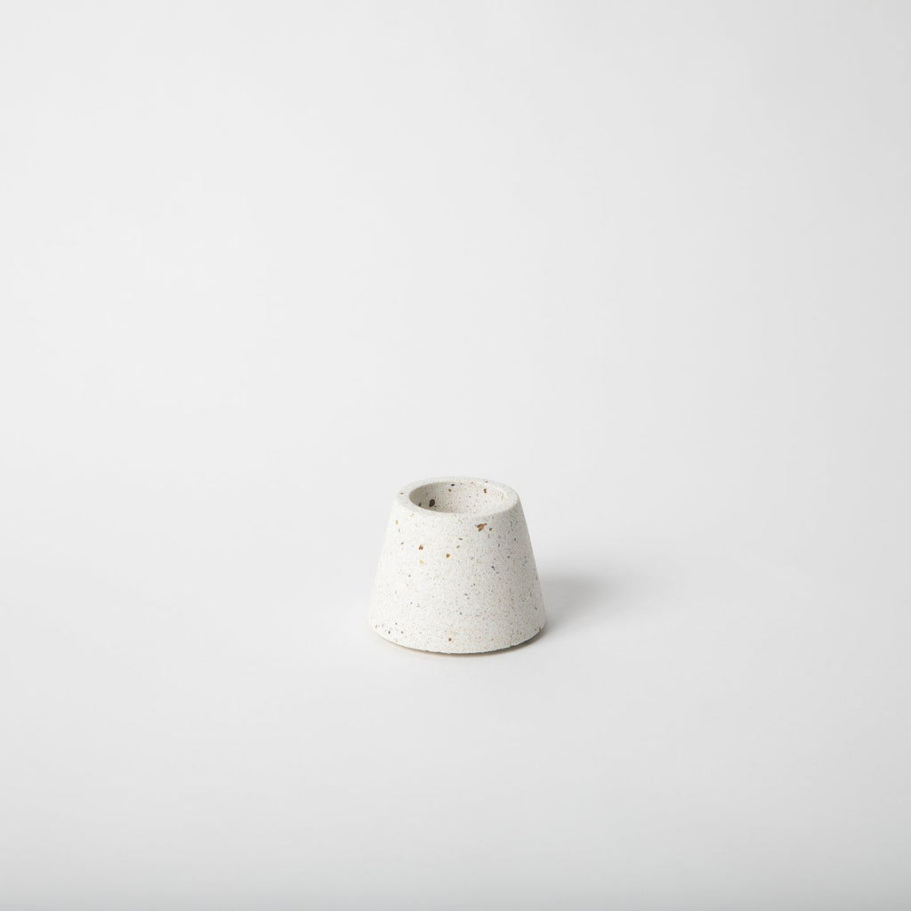 Pretti Cool-Terrazzo Matchstick Holder-Ceramics-White-Much and Little Boutique-Vancouver-Canada