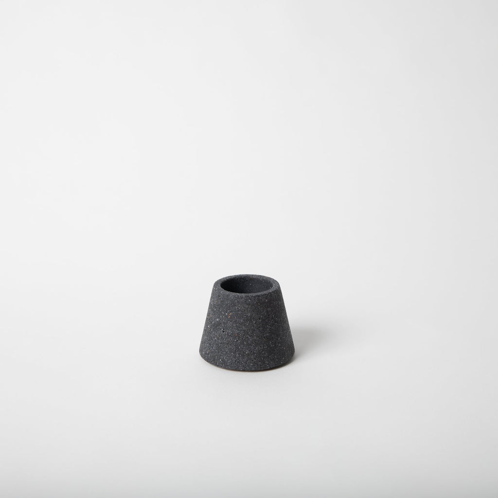 Pretti Cool-Terrazzo Matchstick Holder-Ceramics-Black Pebbled-Much and Little Boutique-Vancouver-Canada