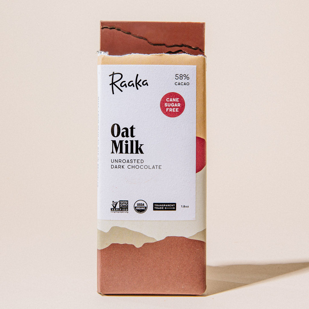 Raaka Chocolate-Artisan Chocolate-Pantry-Oat Milk-1.8oz-Much and Little Boutique-Vancouver-Canada