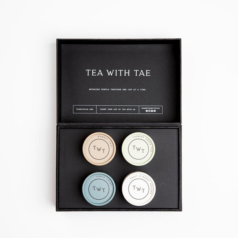 Tea With Tae-4-pack Bento Tea Sampler-Pantry-Assorted-Much and Little Boutique-Vancouver-Canada