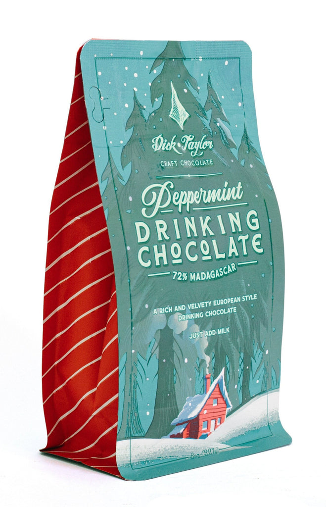 Dick Taylor Chocolate-Peppermint Drinking Chocolate-Pantry-Much and Little Boutique-Vancouver-Canada