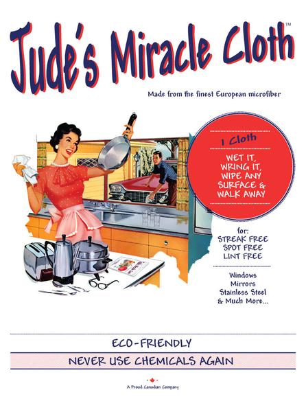 Jude's Miracle Cloth-Cleaning Cloth - Single-Cleaning & Utility-Much and Little Boutique-Vancouver-Canada