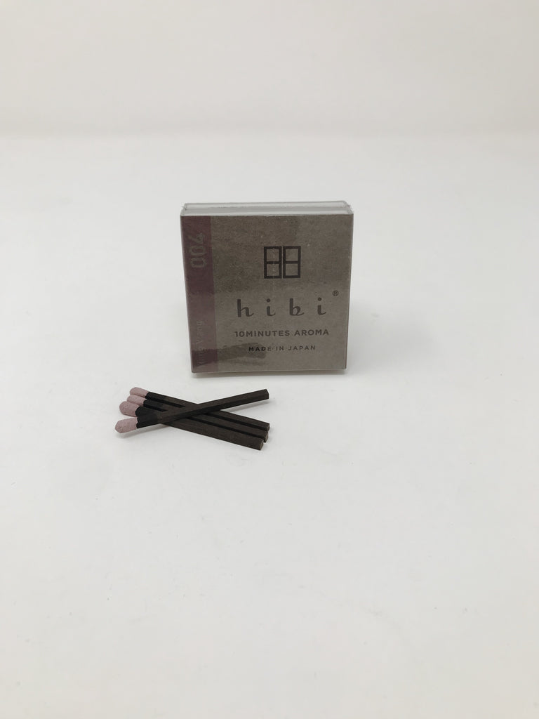 Hibi-Incense Matches-Candles & Home Fragrance-Ylang Ylang-O/S-Much and Little Boutique-Vancouver-Canada