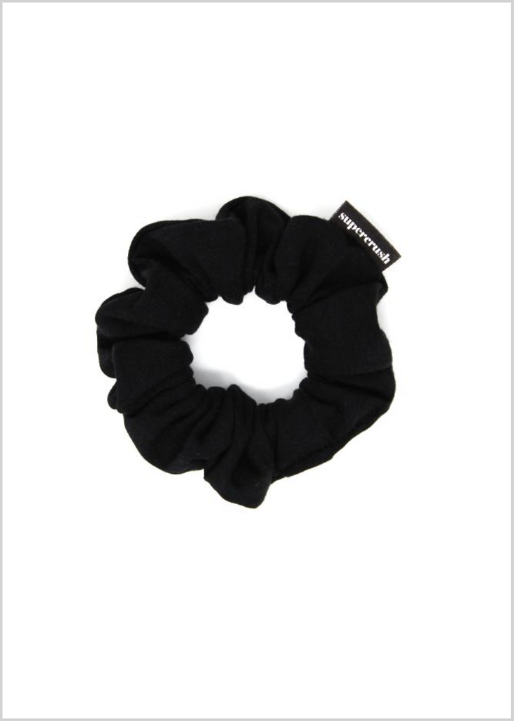 Supercrush-Skinny Scrunchie-Hair Accessories-Everyday Black-O/S-Much and Little Boutique-Vancouver-Canada
