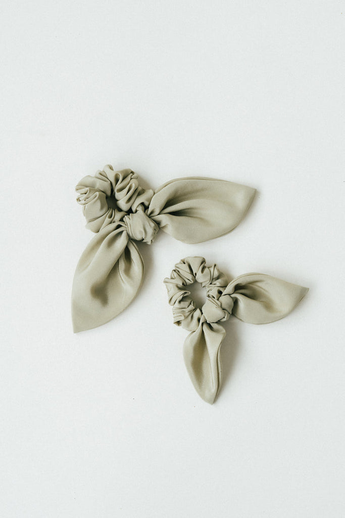 A Bronze Age-Large Petal Bow-Hair Accessories-Pistachio-Much and Little Boutique-Vancouver-Canada