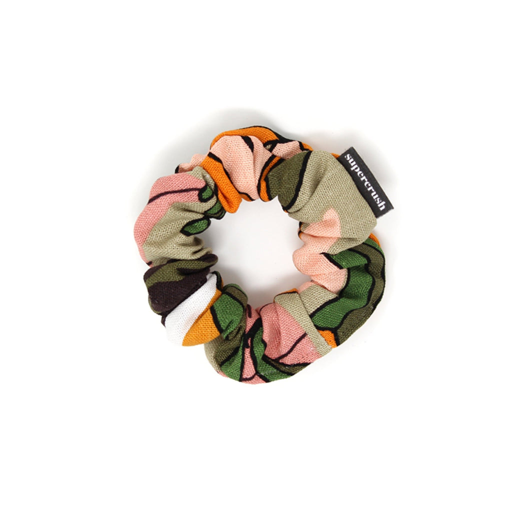 Supercrush-Skinny Scrunchie-Hair Accessories-Coachella Linen-O/S-Much and Little Boutique-Vancouver-Canada