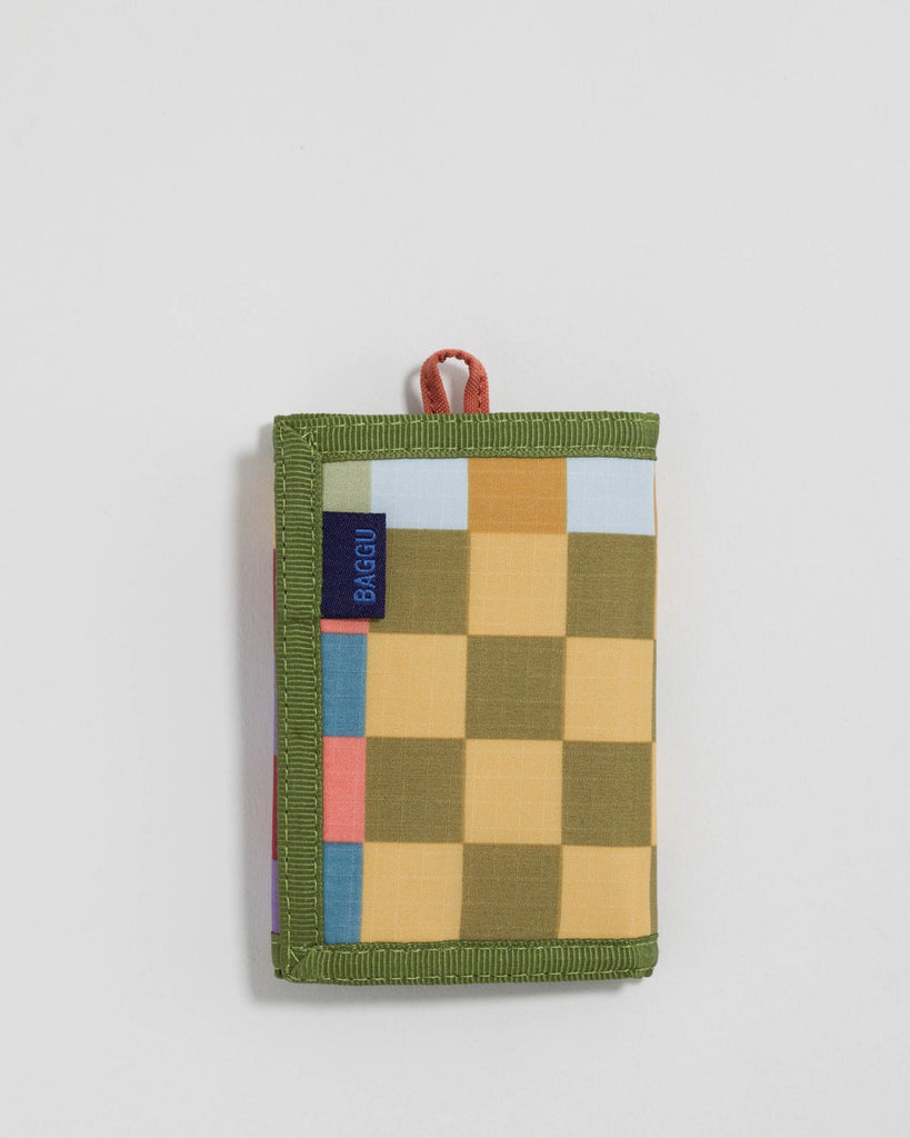 Baggu-Nylon Wallet-Bags & Wallets-Medium Check-Much and Little Boutique-Vancouver-Canada