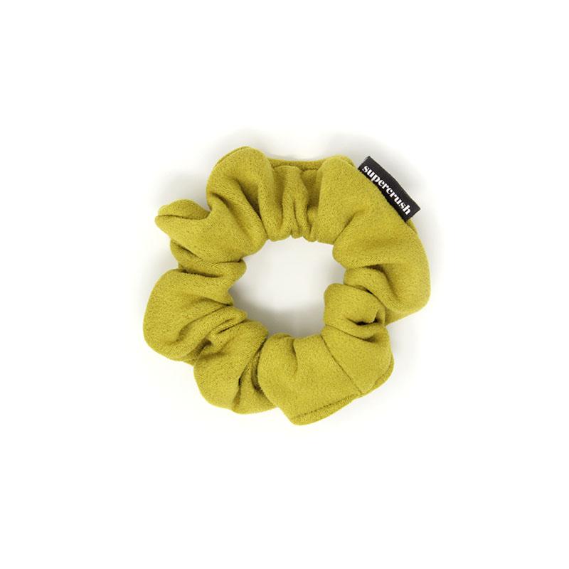 Supercrush-Skinny Scrunchie-Hair Accessories-Avocado Suede-O/S-Much and Little Boutique-Vancouver-Canada