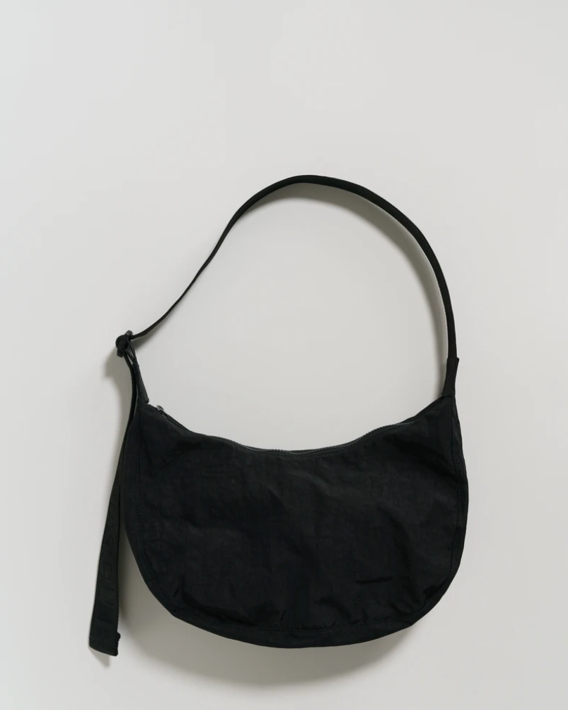 Baggu-Nylon Crescent Bag-Bags & Wallets-Black-OS-Much and Little Boutique-Vancouver-Canada