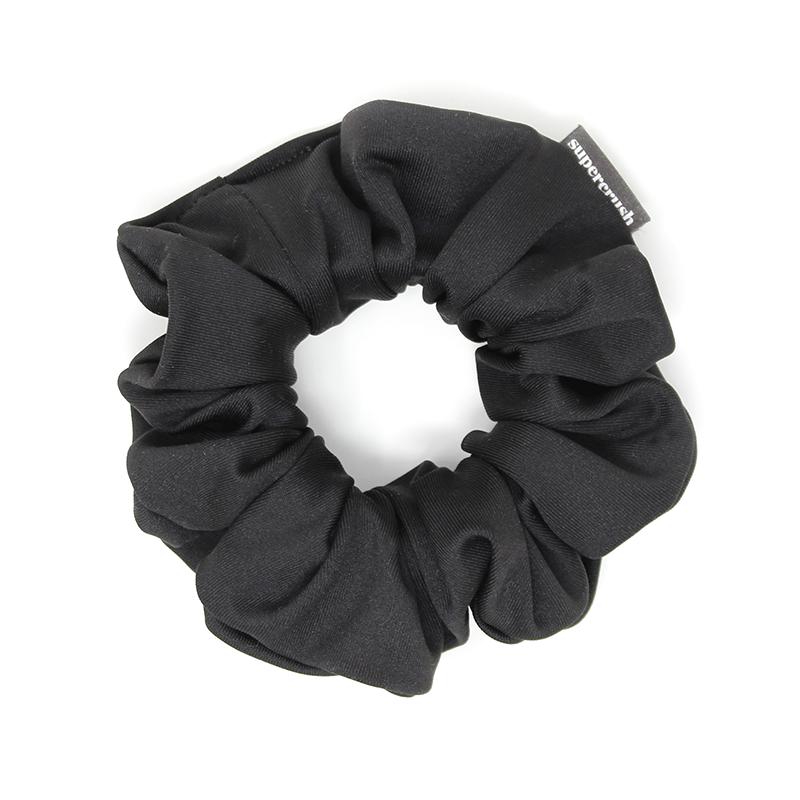 Supercrush-Regular Scrunchie-Hair Accessories-Black Sport-O/S-Much and Little Boutique-Vancouver-Canada