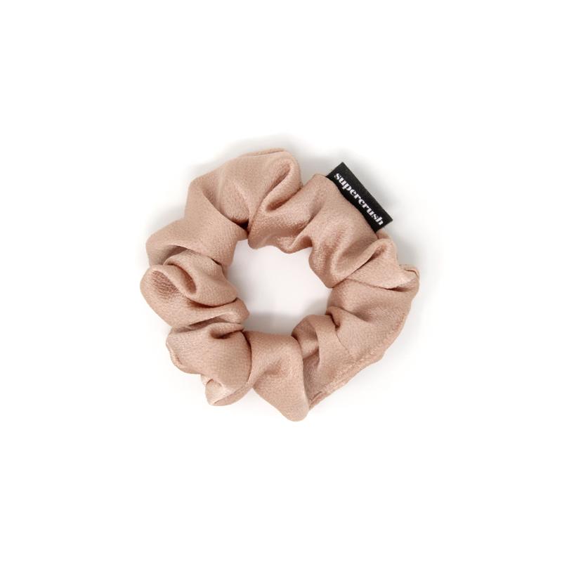 Supercrush-Skinny Scrunchie-Hair Accessories-Blush Satin-O/S-Much and Little Boutique-Vancouver-Canada