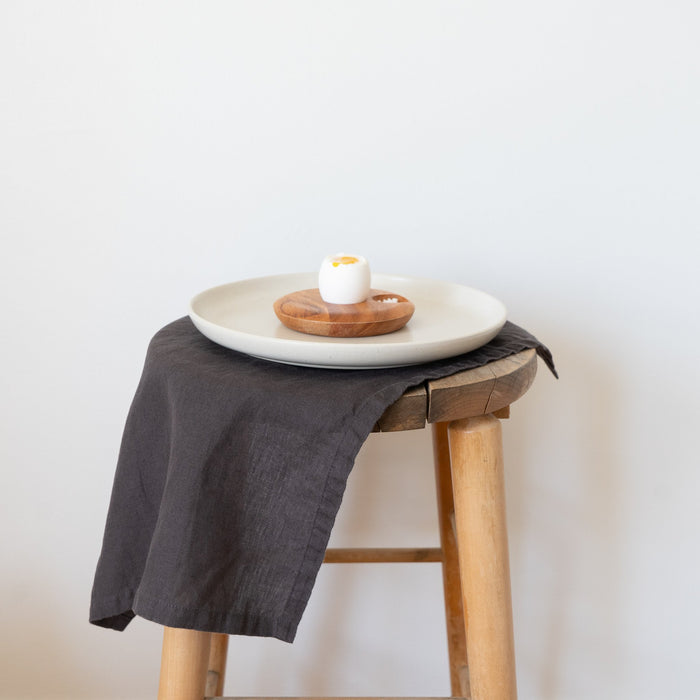 Socco Designs-Set of Two Linen Placemats-Kitchenware-Charcoal-Much and Little Boutique-Vancouver-Canada