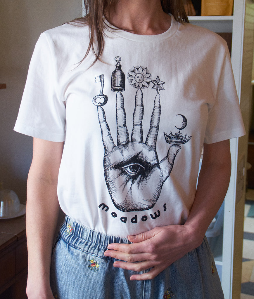 Meadows-Mystic Hand T-Shirt-Casual Tops-Much and Little Boutique-Vancouver-Canada