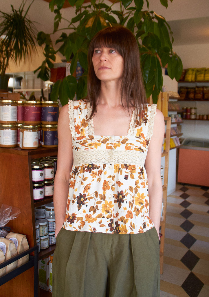 Meadows-Francoa Sleeveless Top-Shirts & Blouses-2/XSmall-Much and Little Boutique-Vancouver-Canada