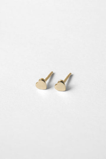 Kara Yoo-AIMEE Heart Studs-Jewelry-Much and Little Boutique-Vancouver-Canada