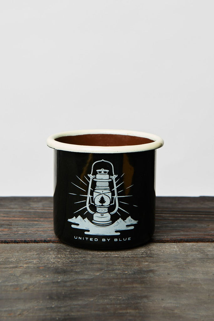 United by Blue-Lights Out Enamel Mug-Kitchenware-Much and Little Boutique-Vancouver-Canada
