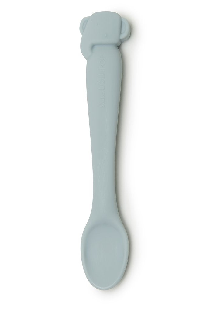 Loulou Lollipop-Feeding Spoon-Mealtime-Elephant-Much and Little Boutique-Vancouver-Canada