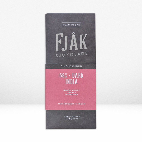 Fjåk Chocolate-Fjak Chocolate Bar-Pantry-India Dark 68%-Much and Little Boutique-Vancouver-Canada